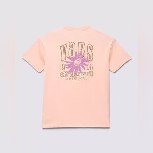 Vans Flower Balance Oversized Tee. Size: XS Color: Tropical Peach